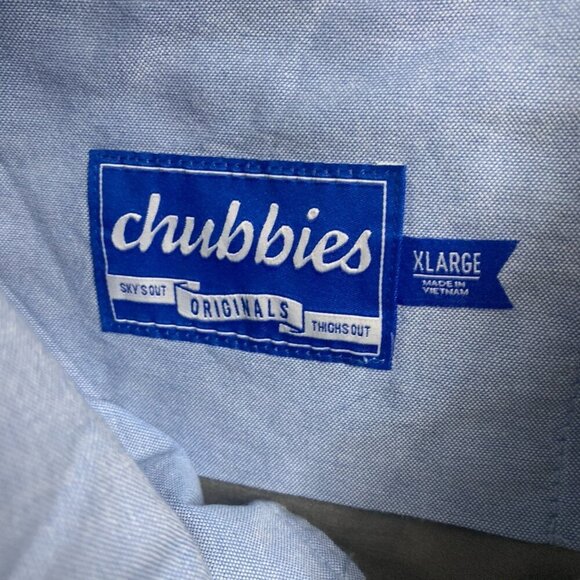 Chubbies Shorts Mens XL Gray Chino The Khakinators Above Knee Preppy Stretch - Picture 6 of 9